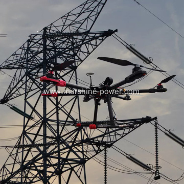 Transmission Line Construction Unmanned Aerial Vehicle